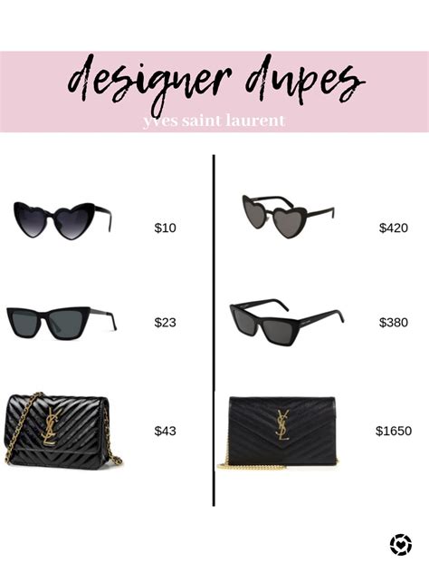 ysl 276 dupe|The Ultimate Guide to Finding Sunglasses Dupes: YSL New .